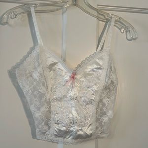 Super cute little white lace Camisole